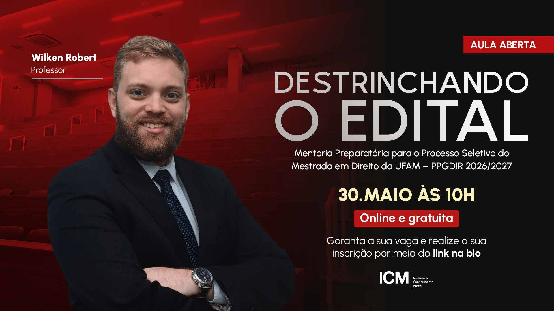 Mentoria Preparatória para o Processo Seletivo do Mestrado em Direito da UFAM – PPGDIR 2026/2027 - COMBO