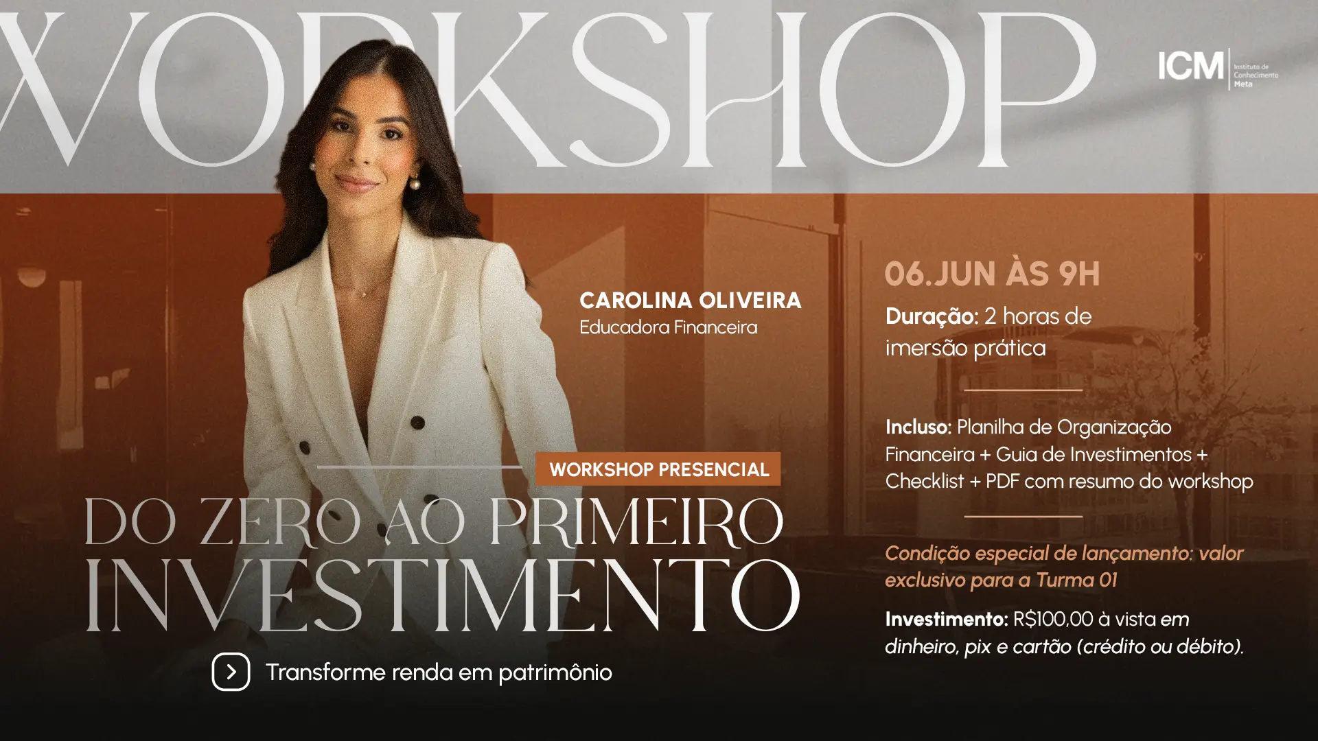 Do Zero ao Primeiro Investimento